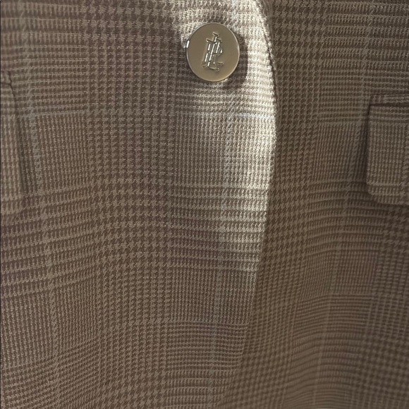 Lauren Ralph Lauren Beige Checkered Blazer - Picture 9 of 10
